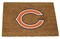 The Memory Company NFL Chicago Bears Logo Rectangular Coir Door Mat 29.5" x 19.5"